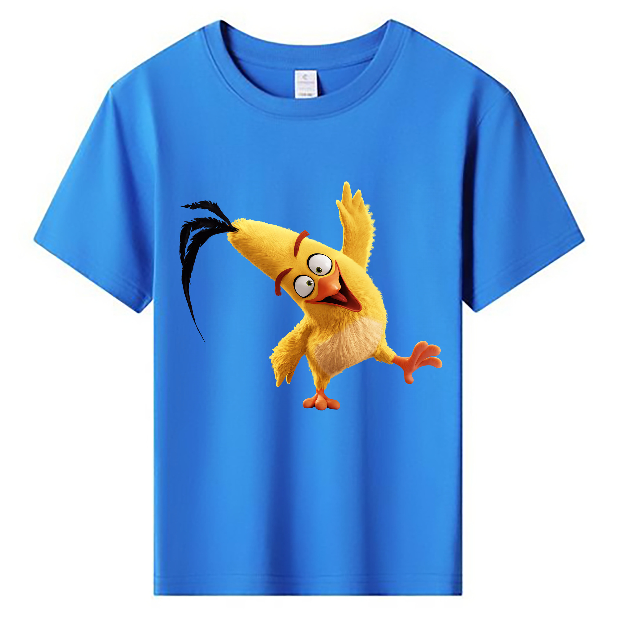（画像用） Angry Birds アングリーバード 綿100％キッズTシャツ（フロントプリント）